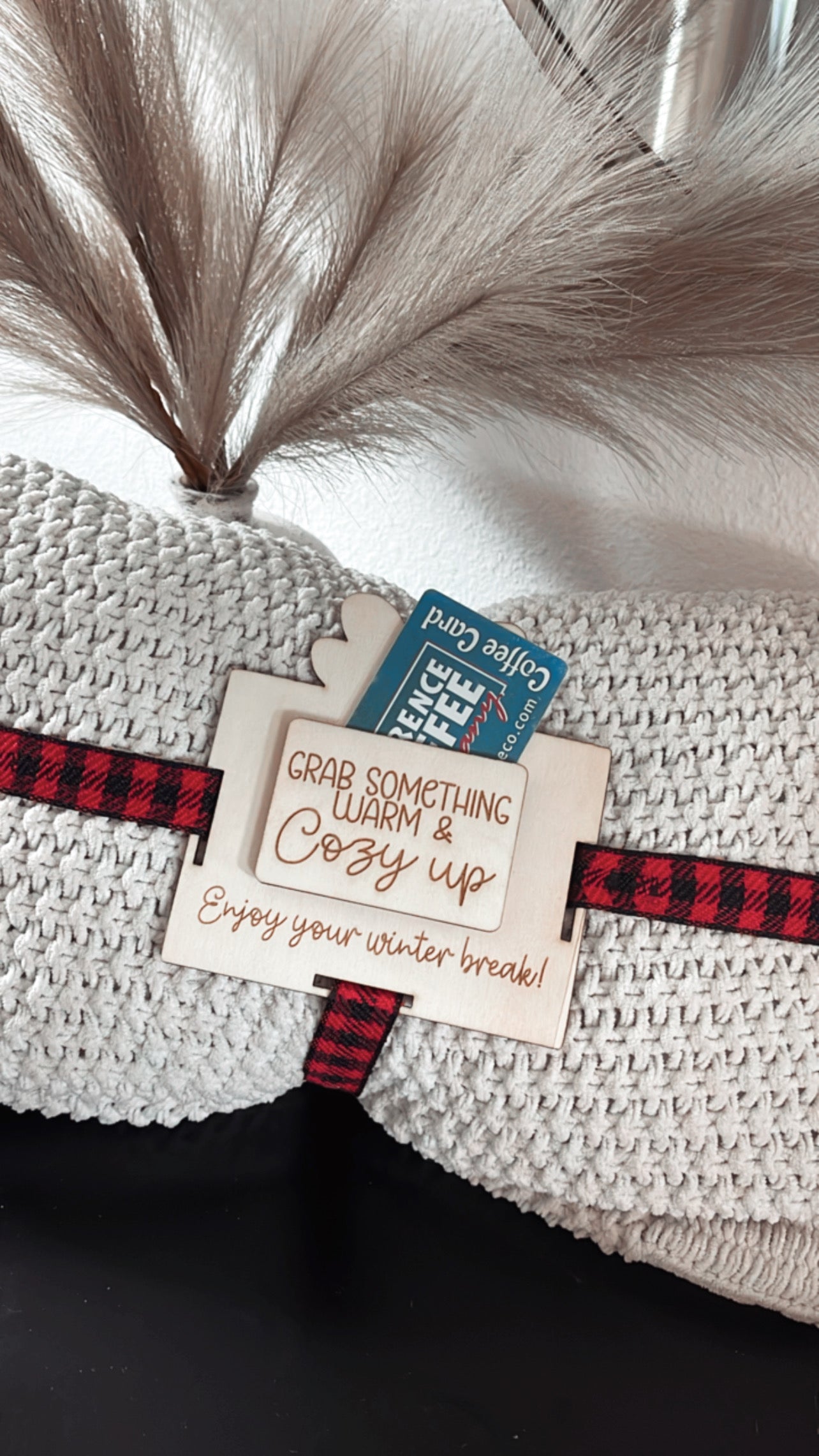 Gift card & Blanket Tag