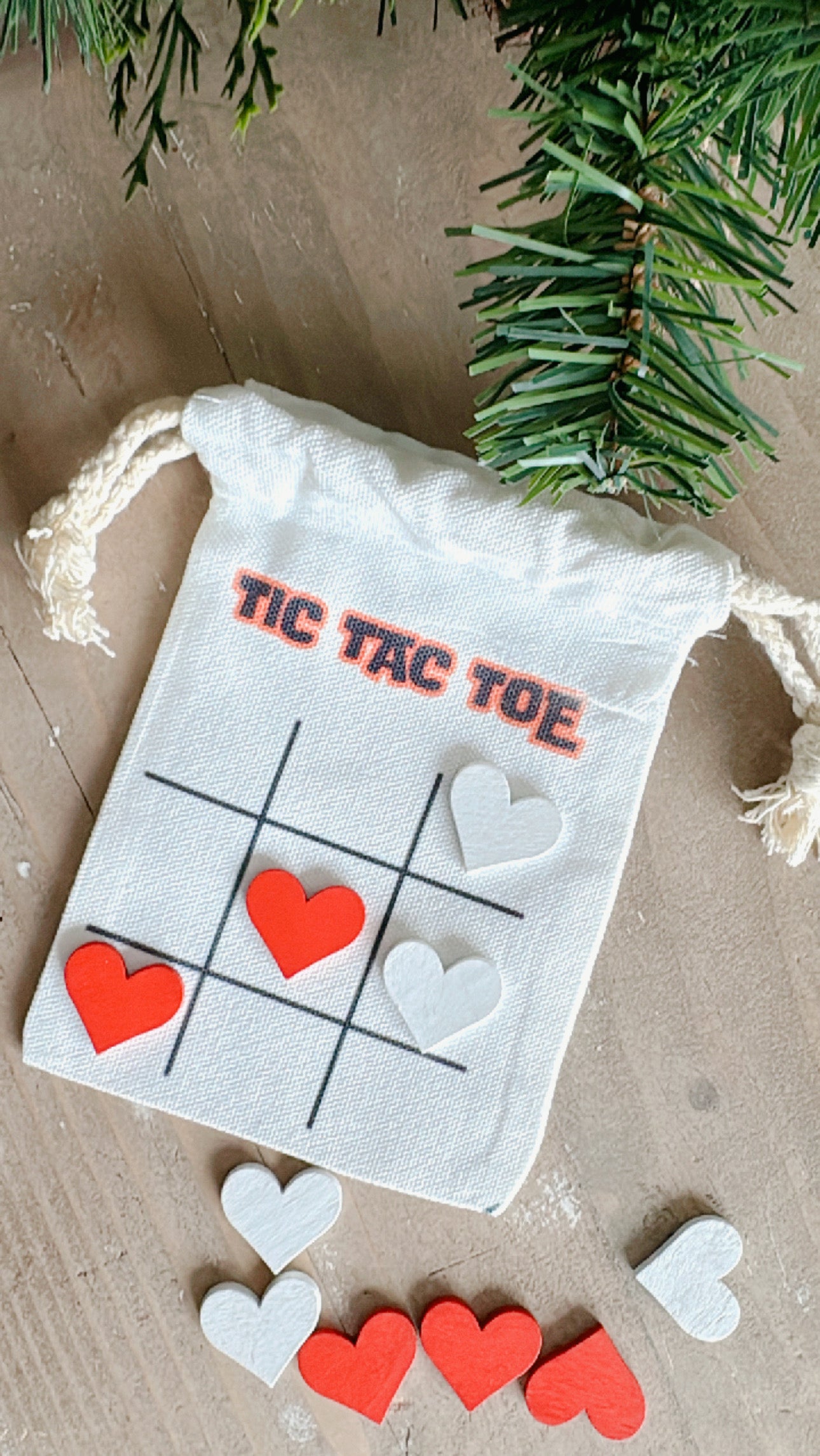 Tic tac toe Bag + Pieces