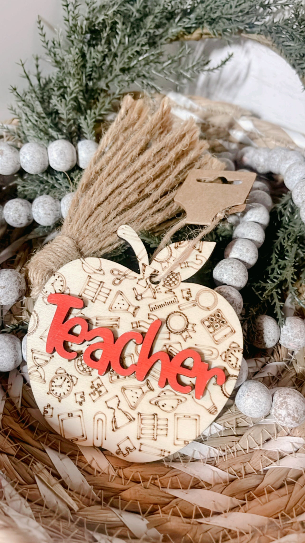 Teacher ornament