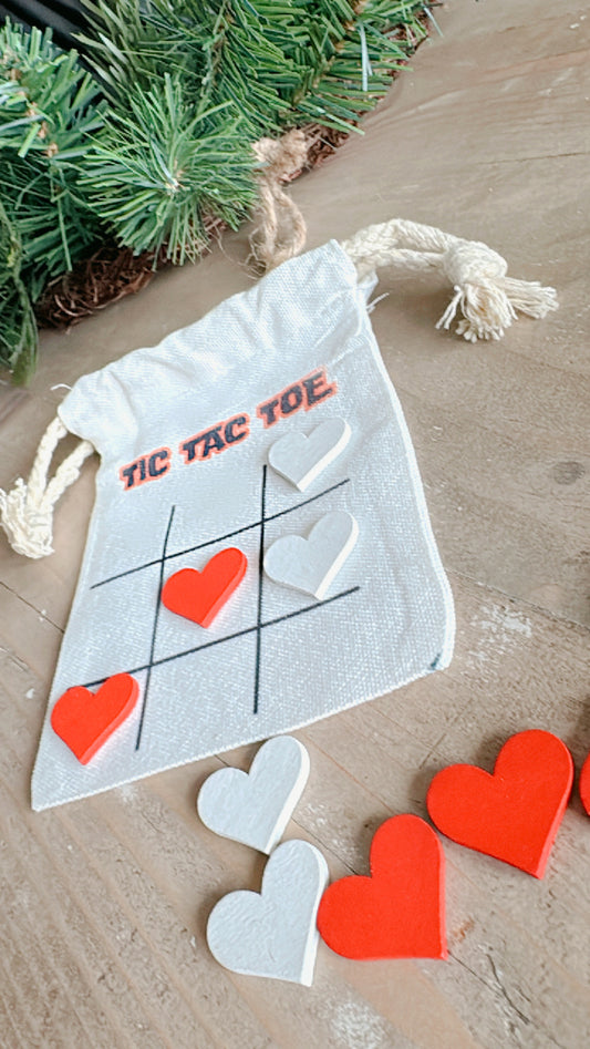 Tic tac toe Bag + Pieces