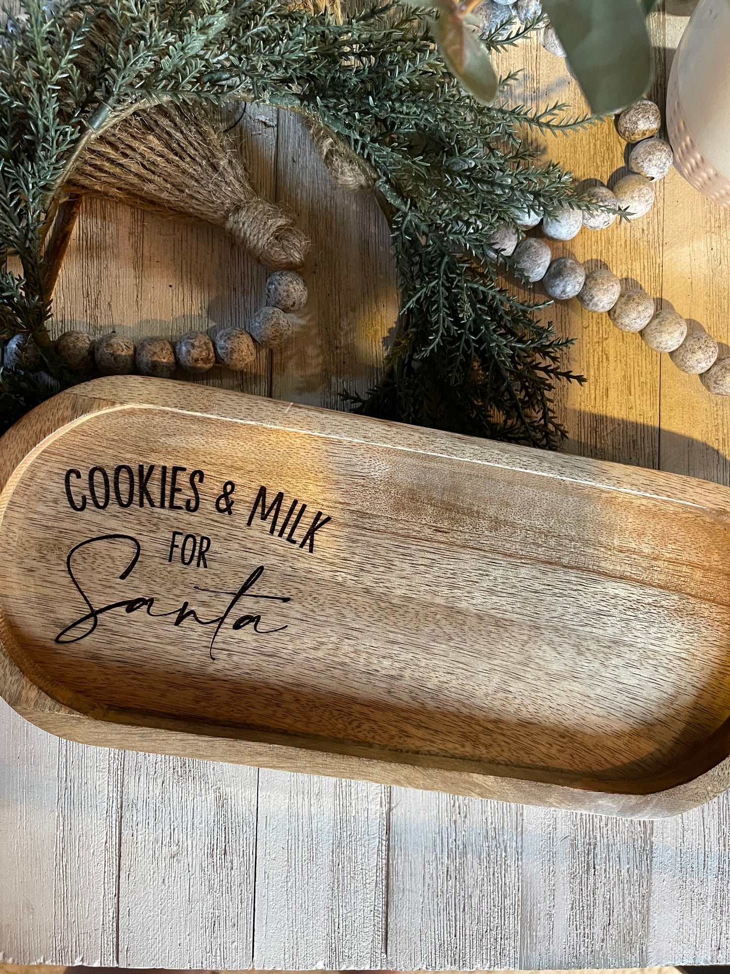 Cookies and milk for Santa