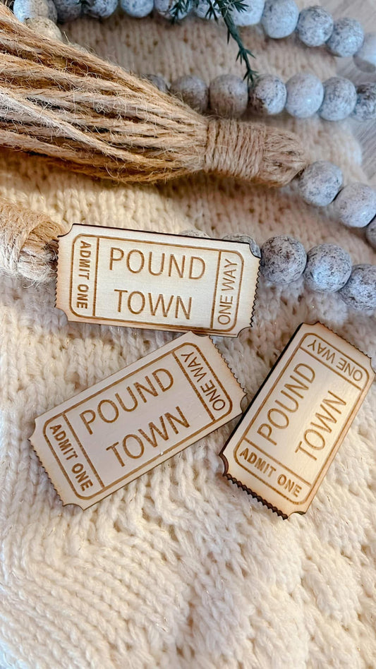 Pound town tickets 3 pk